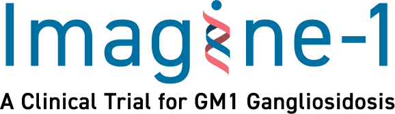 Passage Bio's Imagine-1 A Clinical Trial for GM1 Gangliosidosis logo.